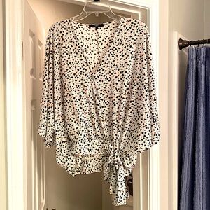 🎉NEXT Dolman Sleeve Side-Tie Top Size 14